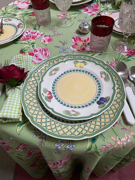 photo of breakfast table