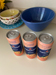 photo of three cans of pellegrino