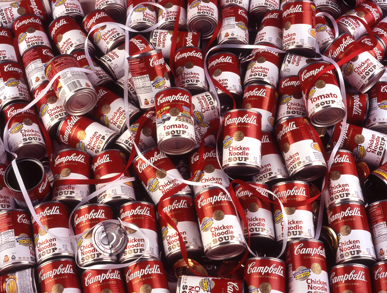 photo of Campbell's soup cans